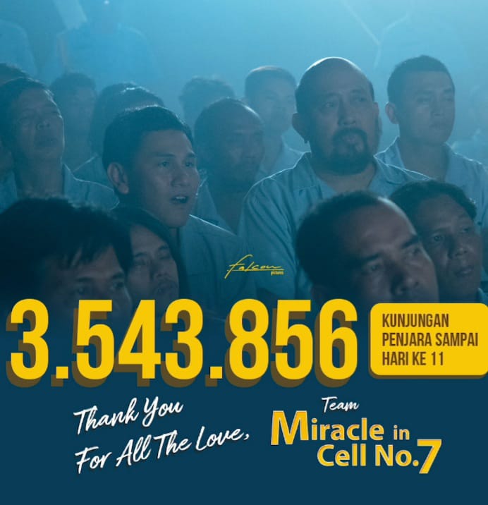 Tembus 3,5 Juta Penonton, Film Miracle In Cell No 7 Gelar Tumpengan