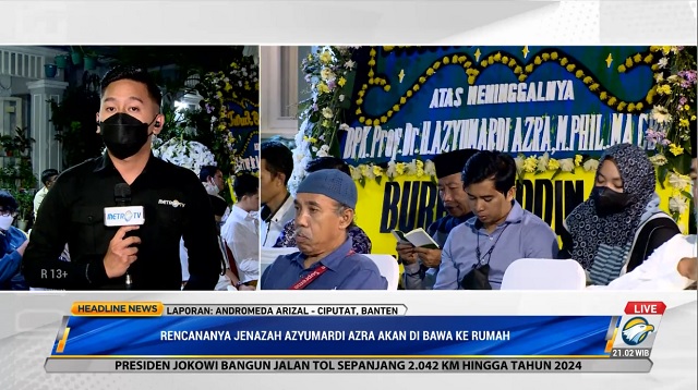 Ketua Dewan Pers Azyumardi Azra Dimakamkan di TMP Kalibata