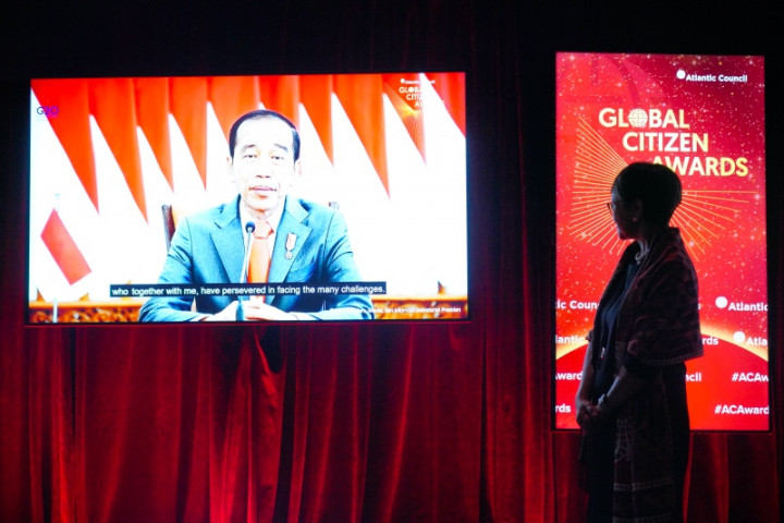 President Joko Widodo Awarded the Global Citizen Award