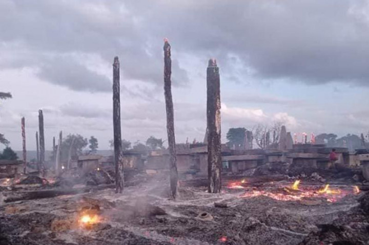 Kerugian Kebakaran Rumah Adat di Sumba Capai Rp4 Miliar