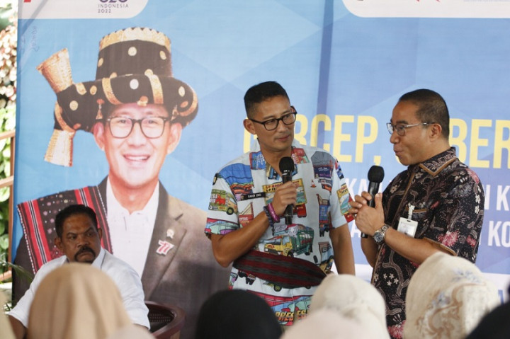 Menparekraf Motivasi Pelaku UMKM Menghadapi Kondisi Ekonomi