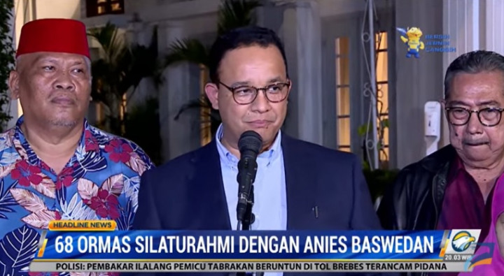 Anies Bertemu Pimpinan 68 Ormas, Ada Apa?