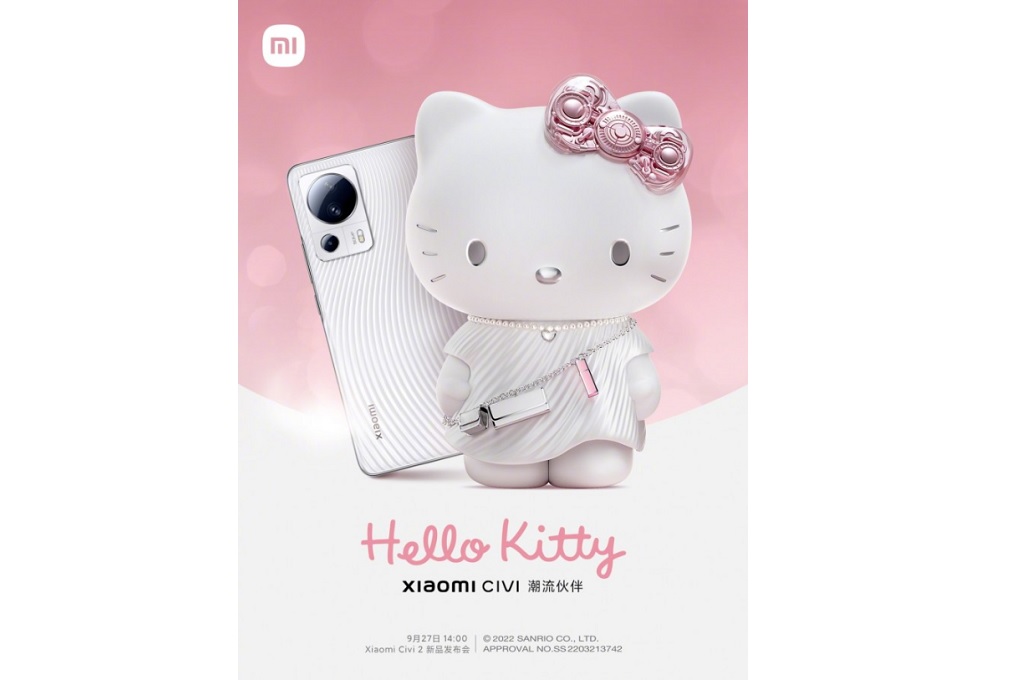 Lini eksklusif Tiongkok Xiaomi Civi akan segera mendapatkan anggota baru pada tanggal 27 September.