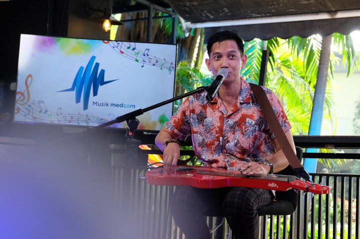 Foto: Penampilan Amrus Ramadhan di Musik Medcom