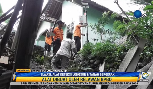 Banjarnegara Pasang Alat Deteksi Longsor