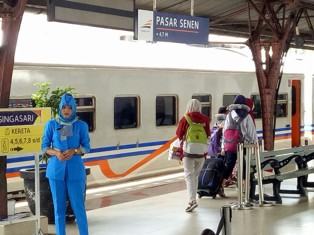 Ilustrasi Stasiun Pasar Senen - Medcom.id/Arga Sumantri