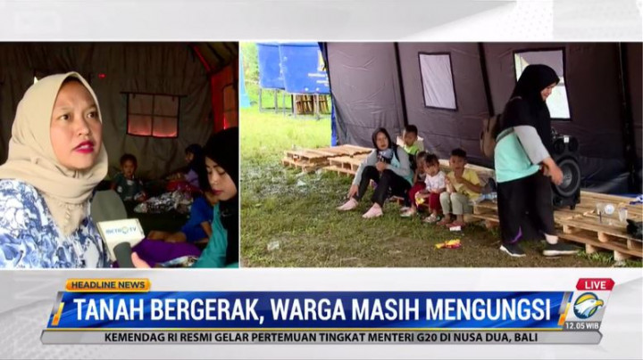 Tak Ada KK, Korban Bencana Tanah Bergerak di Bogor Tak Dapat Popok dan Susu