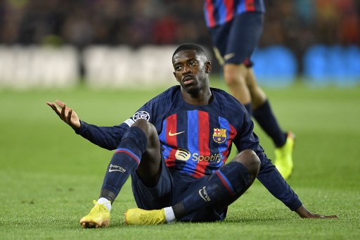 Ousmane Dembele. (Pau BARRENA / AFP)