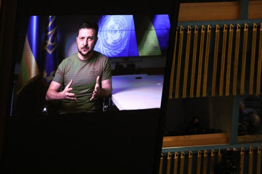 Presiden Ukraina Dorong Warga Rusia Protes Mobilisasi Perang