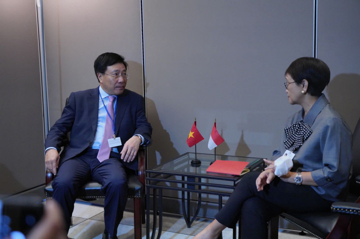 Menlu ASEAN Ketemuan di New York, Dorong Isu Myanmar Jadi Pembahasan di KTT