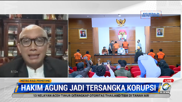 Hakim Agung MA Terjaring OTT KPK, Pakar Hukum: Mafia Hukum Masih Eksis