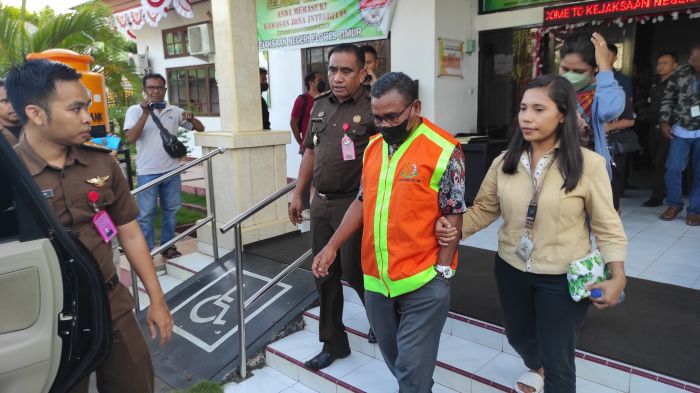 Sekda Flores Timur Tersangka Korupsi Dana Covid-19 Ditahan