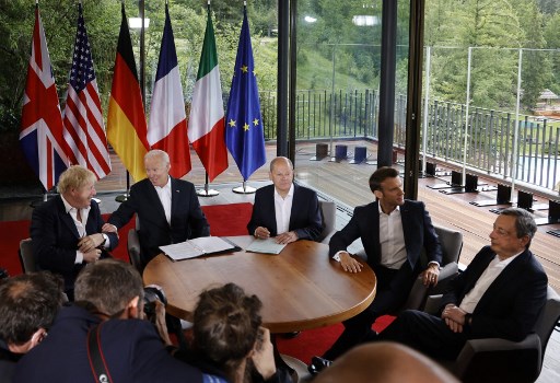 Populer Internasional: G7 Kutuk Mobilisasi Rusia hingga Wilayah Ukraina Bergabung