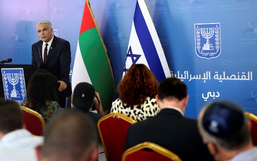 Perdana Menteri Israel Yair Lapid. Foto: AFP