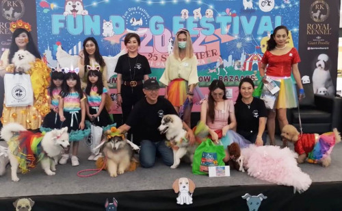 Para Pencinta Anjing Banjiri The Jakarta Dog Show 2022