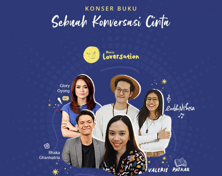 Endah N Rhesa Meriahkan Konser Buku Valerie Patkar