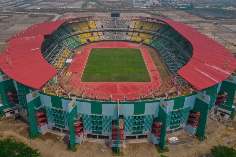 Stadion Gelora Bung Tomo (GBT) Kota Surabaya, Jatim (ANTARA/HO-Diskominfo Surabaya)