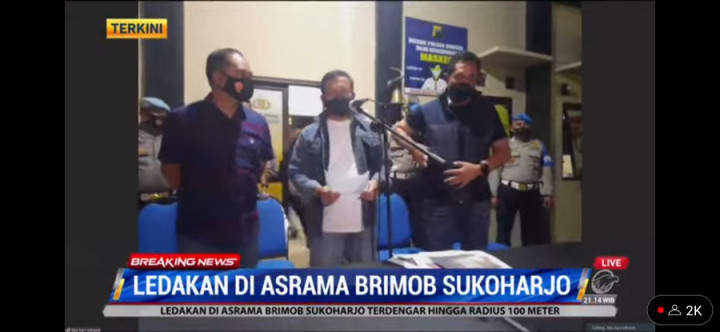 Ledakan di Asrama Polisi Solo Baru Berasal dari Bahan Petasan