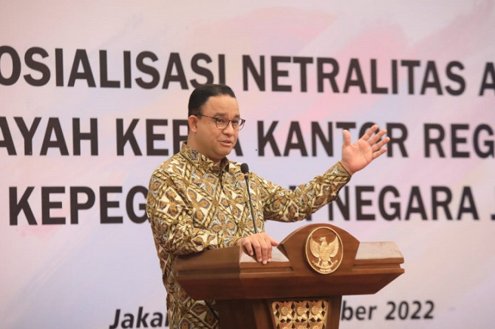 Jelang Akhir Masa Jabatan, Anies Harap ASN Jakarta Tingkatkan Pelayanan