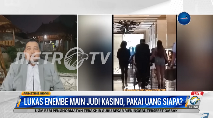 Perdebatan Kuasa Hukum Lukas Enember dan MAKI