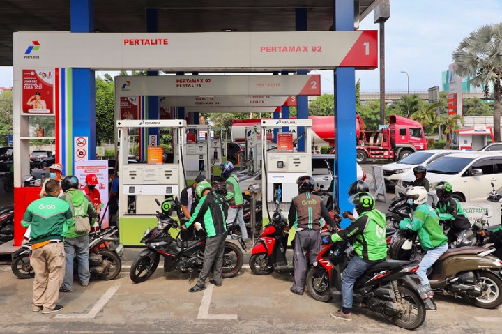 Pulihkan Ekonomi, Ojol di Cibubur Dapat Subsidi BBM