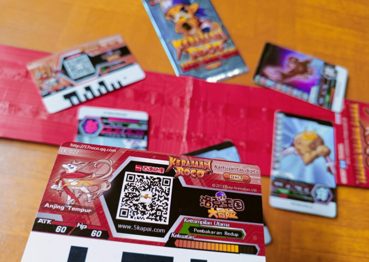 Awas! Kartu Mainan Anak-anak di Kota Tangerang Terdapat QR <I>Code</I> Situs Judi