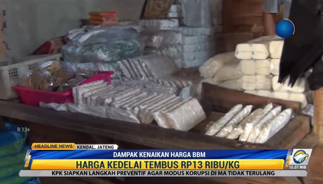 Harga Kedelai Terkatrol Harga BBM, Pedagang Tahu Tempe Menjerit