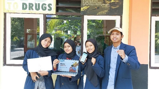 Keren Banget! Mahasiswa Unesa Buat Aplikasi Peduli <i>Cyberbullying</i>, Tembus Top 10 Kompetisi Uni Eropa