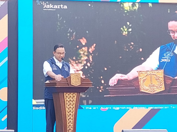 Wow! Pertama di Indonesia, Anies Resmikan Sekolah Berkonsep Emisi Rendah