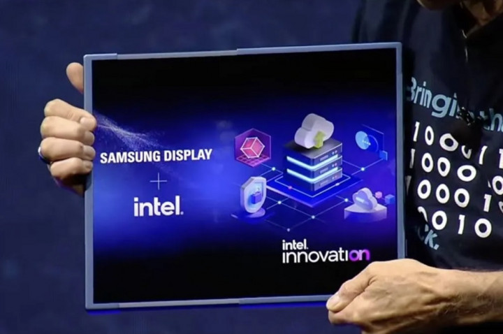 Intel dan Samsung Pamerkan PC Layar Geser