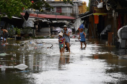 Dahsyatnya Topan Noru, Picu Banjir dan Pemadaman Listrik di Vietnam
