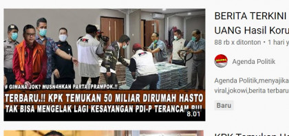 [Cek Fakta] KPK Temukan Rp50 Miliar di Rumah Sekjen PDIP Hasto? Ini Faktanya