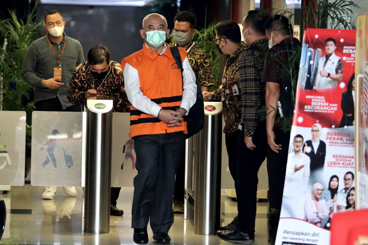 Foto: Wali Kota Nonaktif Bekasi Rahmat Effendi Jalani Sidang Pledoi