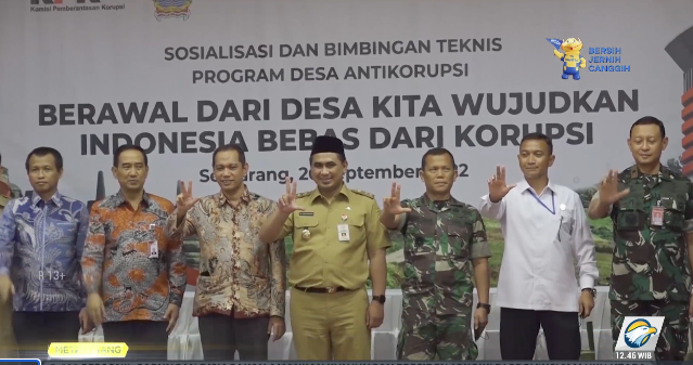 Cegah Korupsi, KPK Beri Edukasi Kades di Jateng