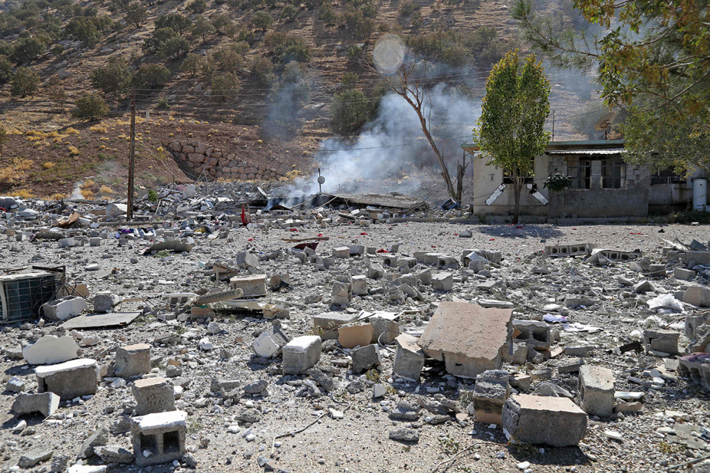 Serangan Rudal-Drone Iran di Irak Tewaskan 13 Orang