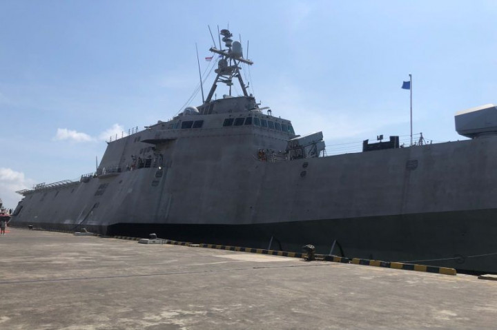 Kapal Perang AS USS Charleston Bersandar di Pelabuhan Benoa Bali, <i>Ada Apa?</i>