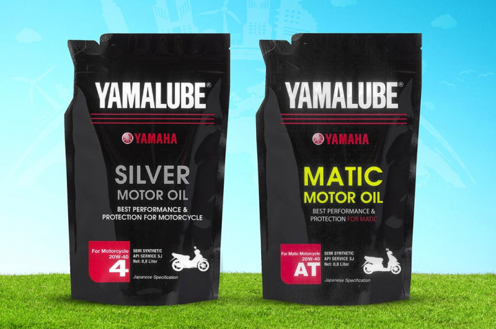 Unik Nih, Yamaha Jual Oli Motor Tanpa Botol