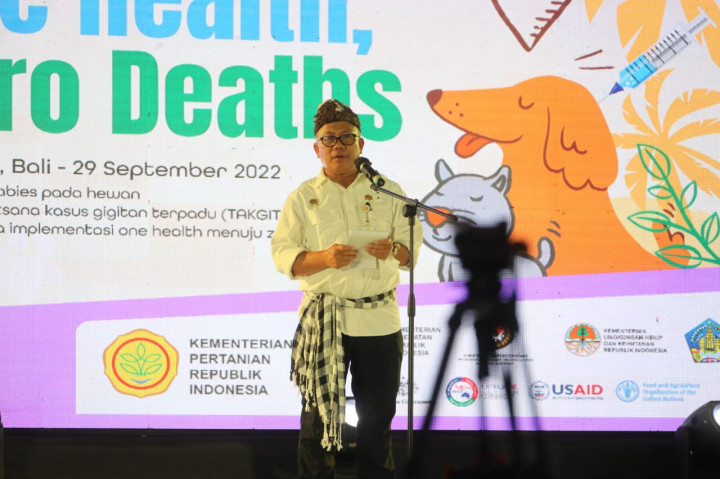Jelang KTT G20, Kementan Perkuat Pengendalian Rabies di Bali