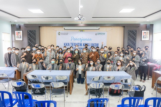 Ikut KKN Tematik, 46 Mahasiswa UKDW Siap Kembangkan Kampung Baca di Demangan