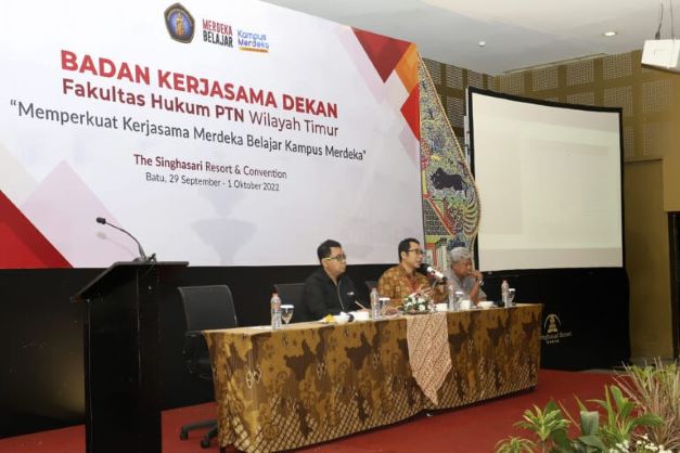 Fakultas Hukum PTN se-Indonesia Kumpul di Malang Ngobrolin Penguatan MBKM
