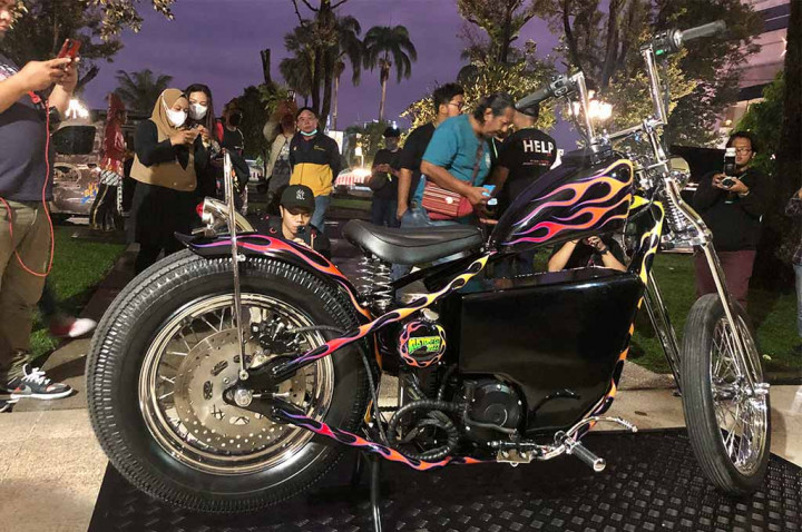 Chopper Electric Bike jadi Lucky Draw di Kustomfest 2022, Bisa Tempuh 200 KM Lho!