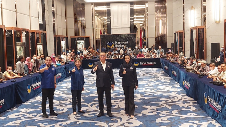 NasDem Bertemu 97 Wartawan Jatim: Dorong Pendidikan Politik ke Masyarakat