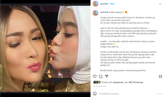 Lakukan KDRT Terhadap Lesti, Inul Daratista Unfollow Rizky Billar: Maaf Bunda Gak Respect!