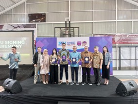 Dukung Masa Tua Atlet Gemilang, SGU Beri Beasiswa S1 ke Pemain Basket Klub Hawks dan Persita Tangerang