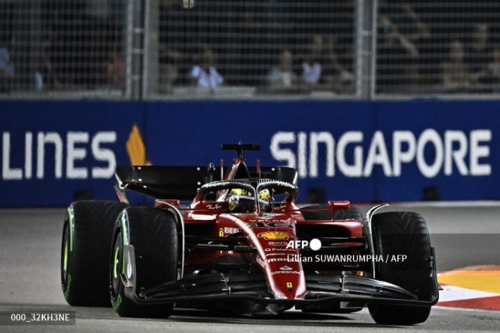 F1GP Singapura: Lewati Perez dan Hamilton, Leclerc Dapat Pole Position