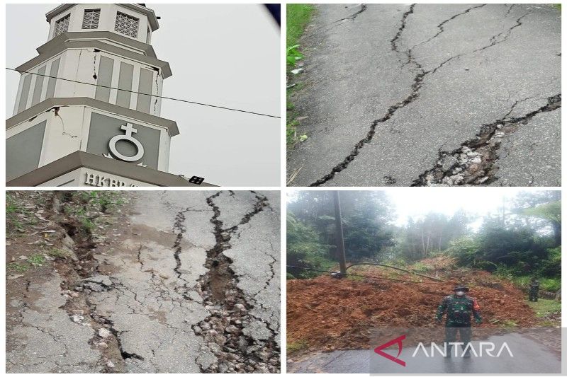 Pemkab Tapanuli Utara Dirikan Posko Logistik untuk Korban Gempa Pemkab Tapanuli Utara Dirikan Posko Logistik untuk Korban Gempa