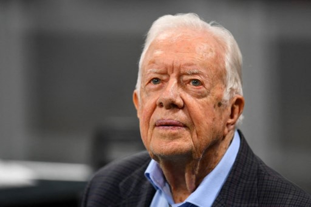Mantan presiden AS Jimmy Carter. (Scott Cunningham / Getty / AFP)