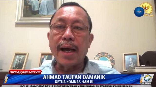 Komnas HAM Desak Tragedi Kanjaruhan Diusut Tuntas