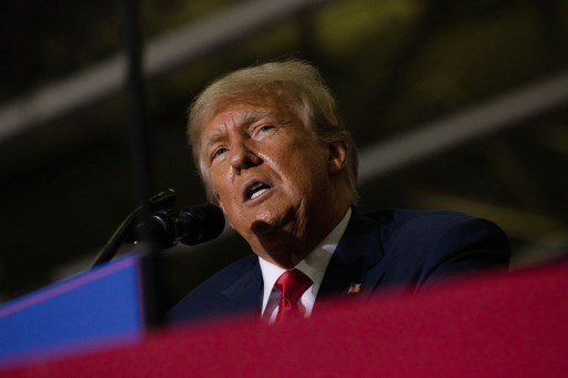 Eks Presiden AS Donald Trump masih menghadapi penyelidikan kriminal oleh Departemen Kehakiman karena menyimpan catatan pemerintah./AFP