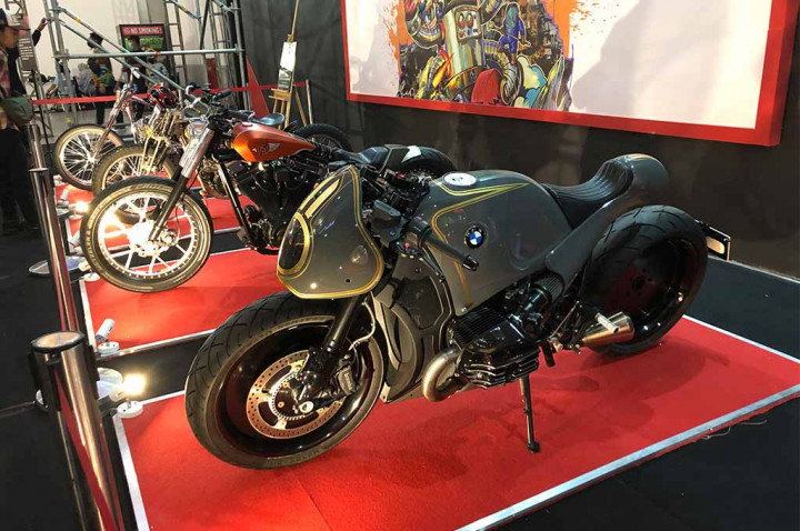 Kerennya Motor-Motor ala Builder Dunia yang Show-off di Kustomfest 2022